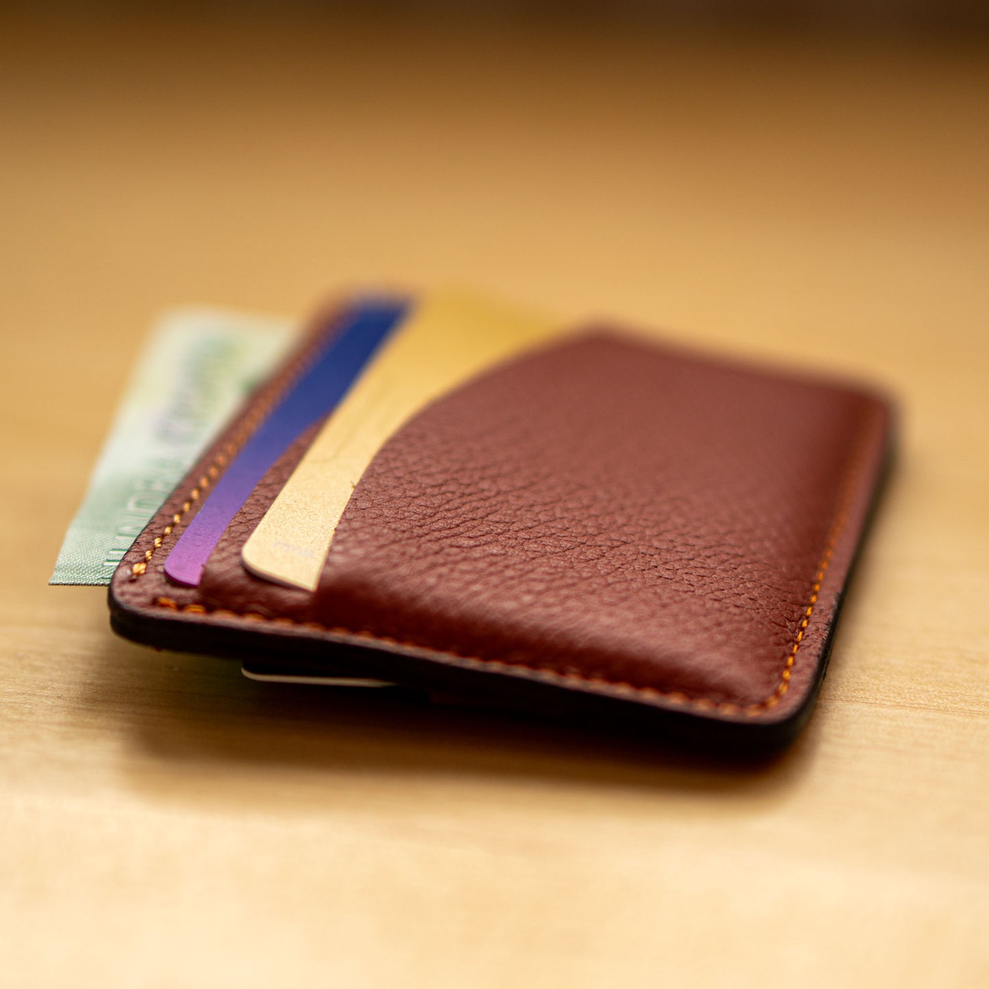 CARTERA - Authentic Moroccan Leather Ultra-Compact Wallet