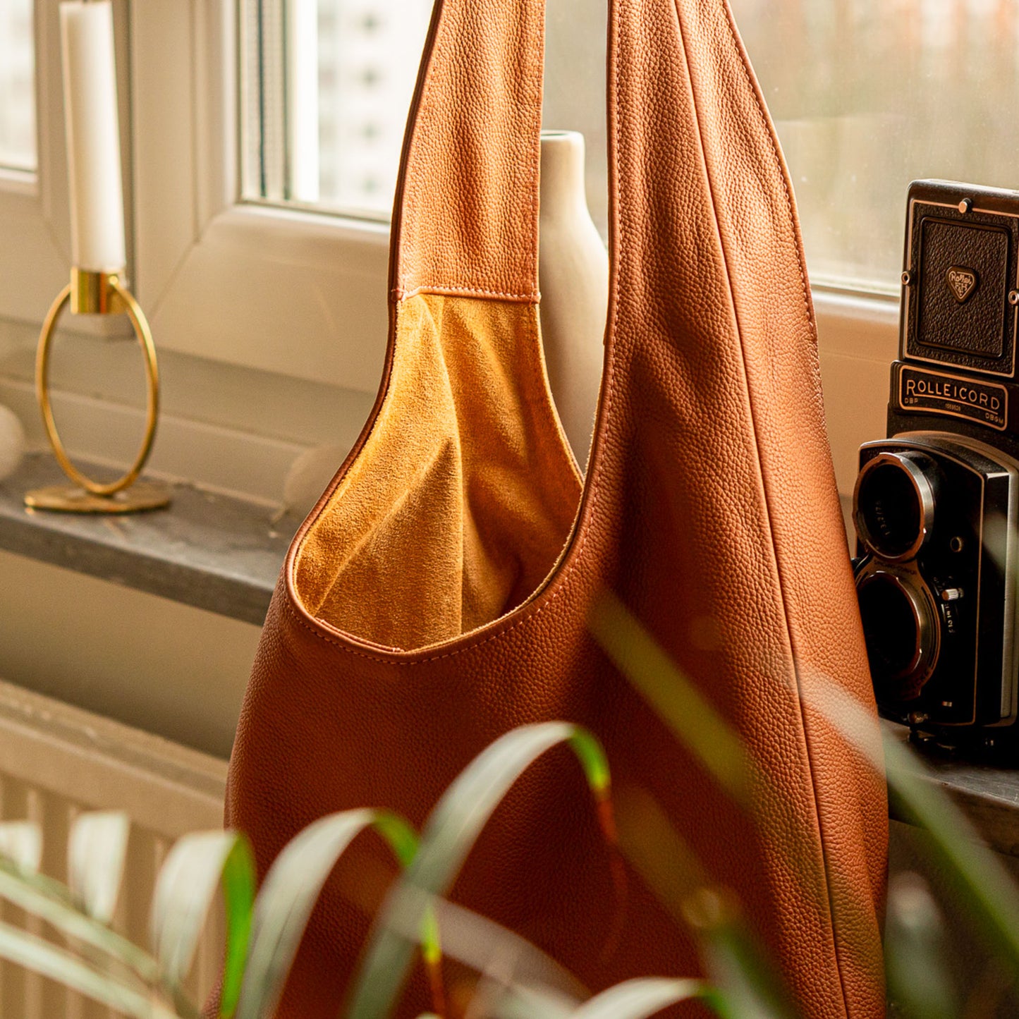 BOLSO - Authentic Moroccan Leather Handbag