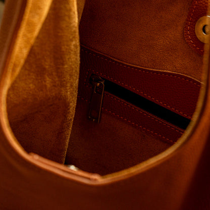 BOLSO - Authentic Moroccan Leather Handbag